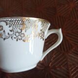 Lot de 5 tasses en Porcelaine de Limoges