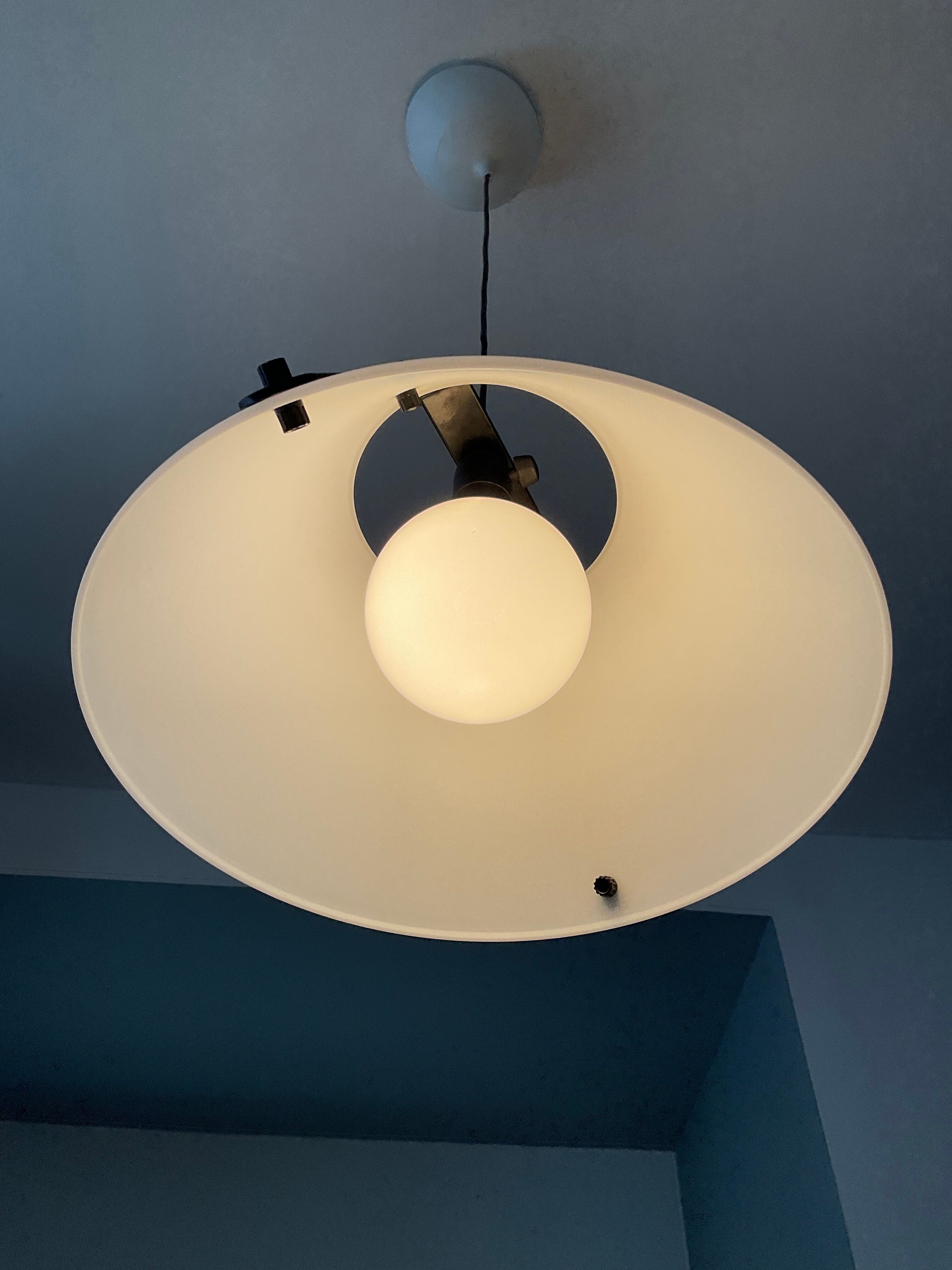 Vintage pendant lamp by metalarte 70s-80s