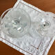 Lot of stemmed glass