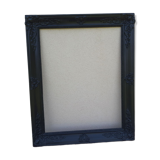 Black carved old frame