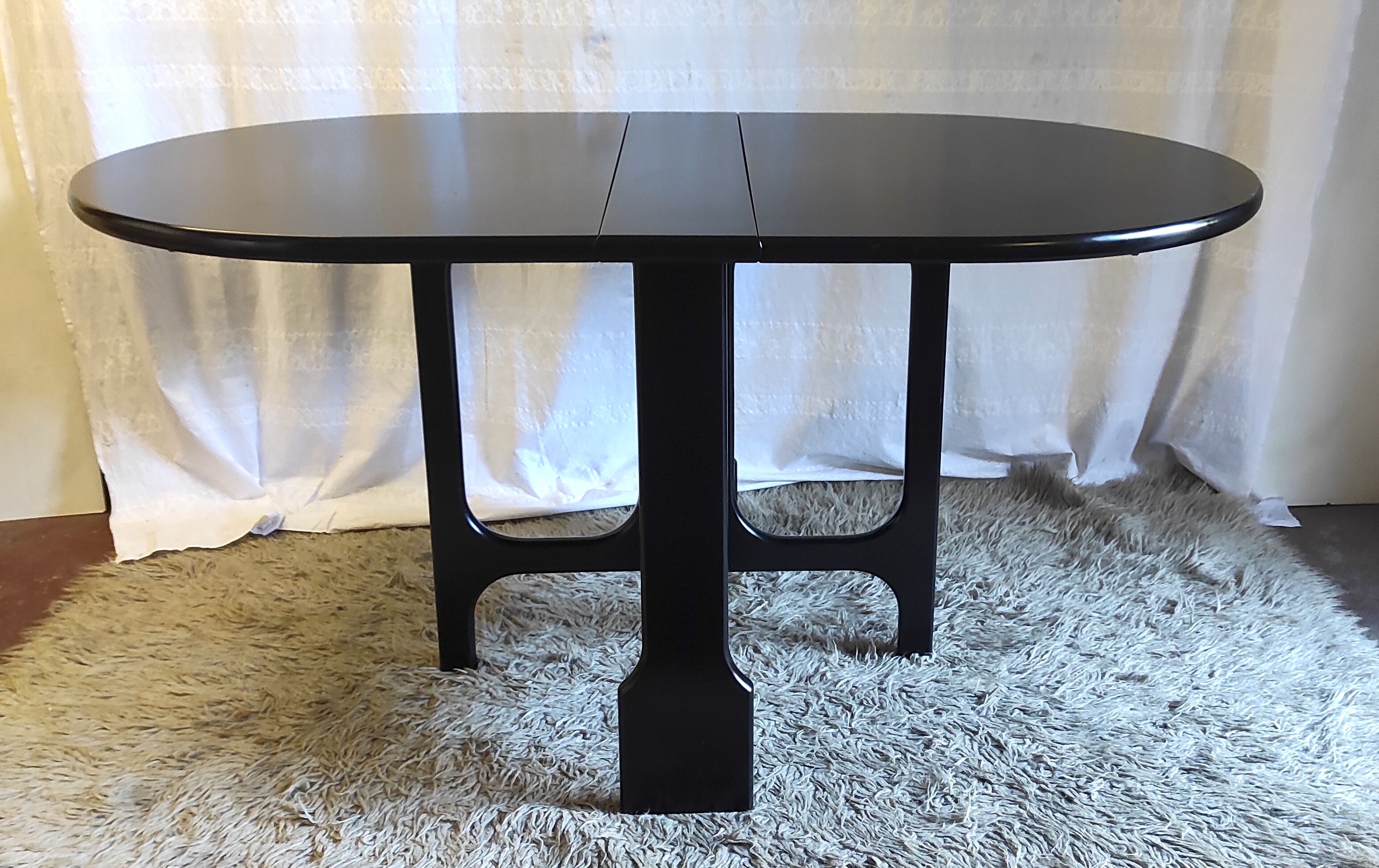 Folding dining table 6 people – 80s