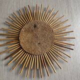 Rattan sun mirror