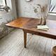 Table de ferme XIXème chêne 270cm avec allonges