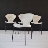 4 model 18 chairs – Genevieve Dangles and Christian Defrance
