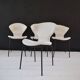 4 model 18 chairs – Genevieve Dangles and Christian Defrance