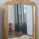 Miroir Louis Philippe avec fronton