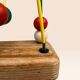 Jouet d'éveil boulier en bois multicolore