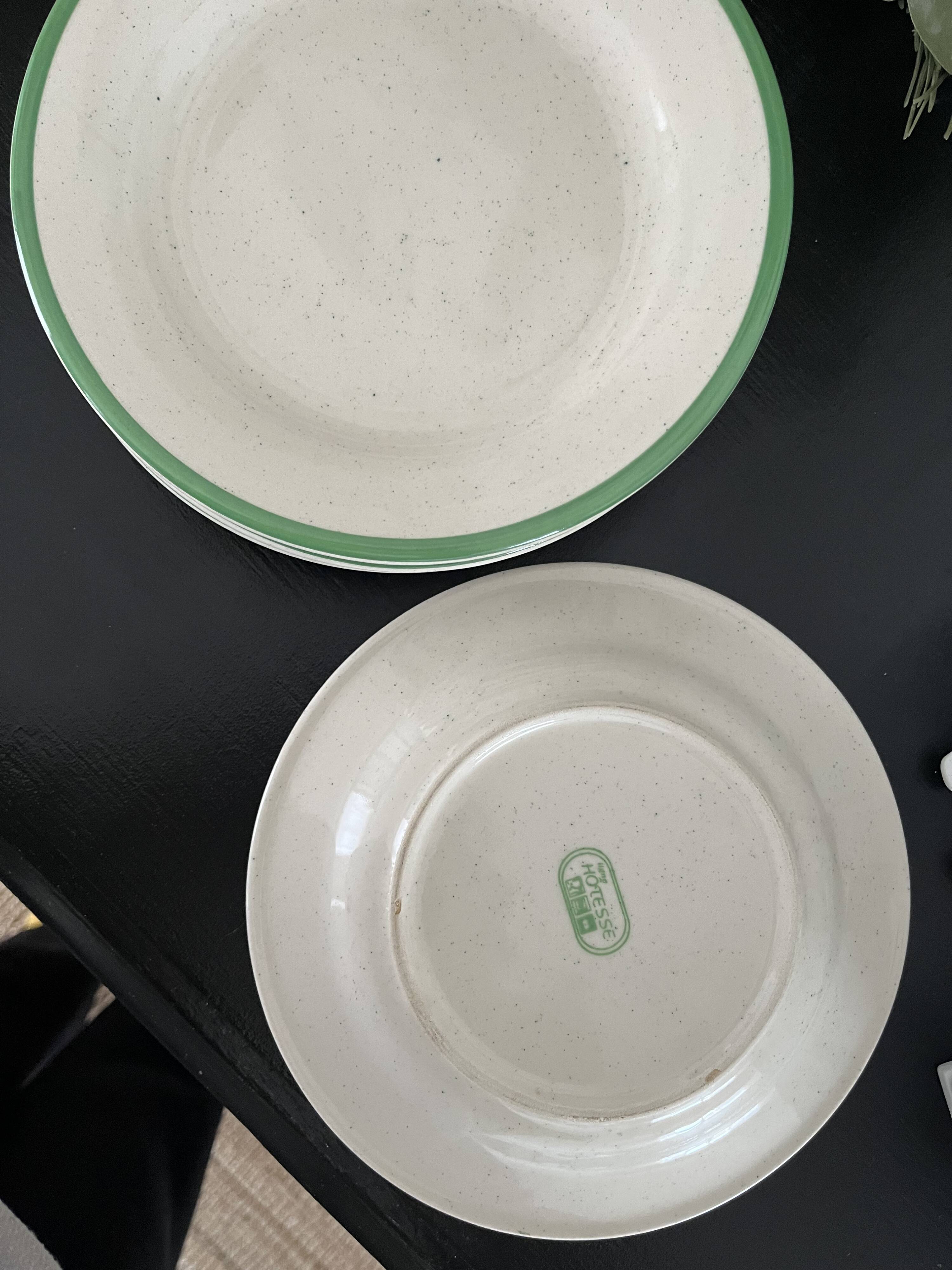 Vintage dessert plate