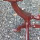 Vintage Louis XVI style wooden coffee table.