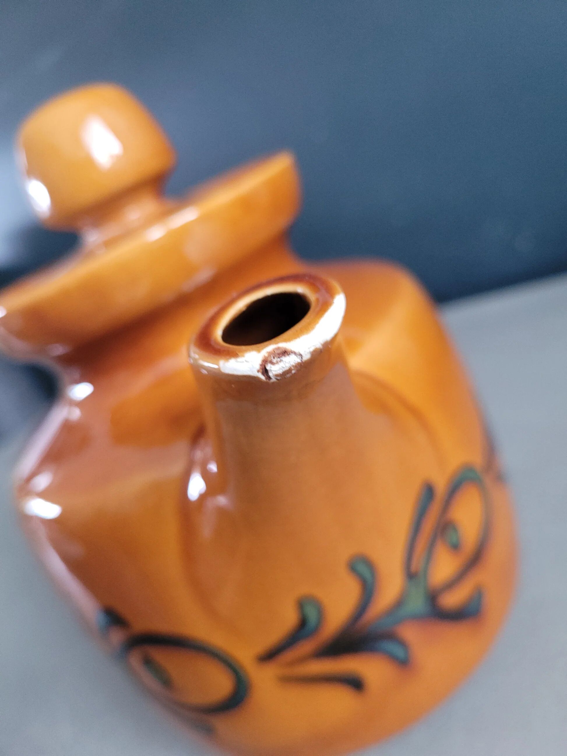 Katrin Teapot Hand-painted 4653 - Ref 1040