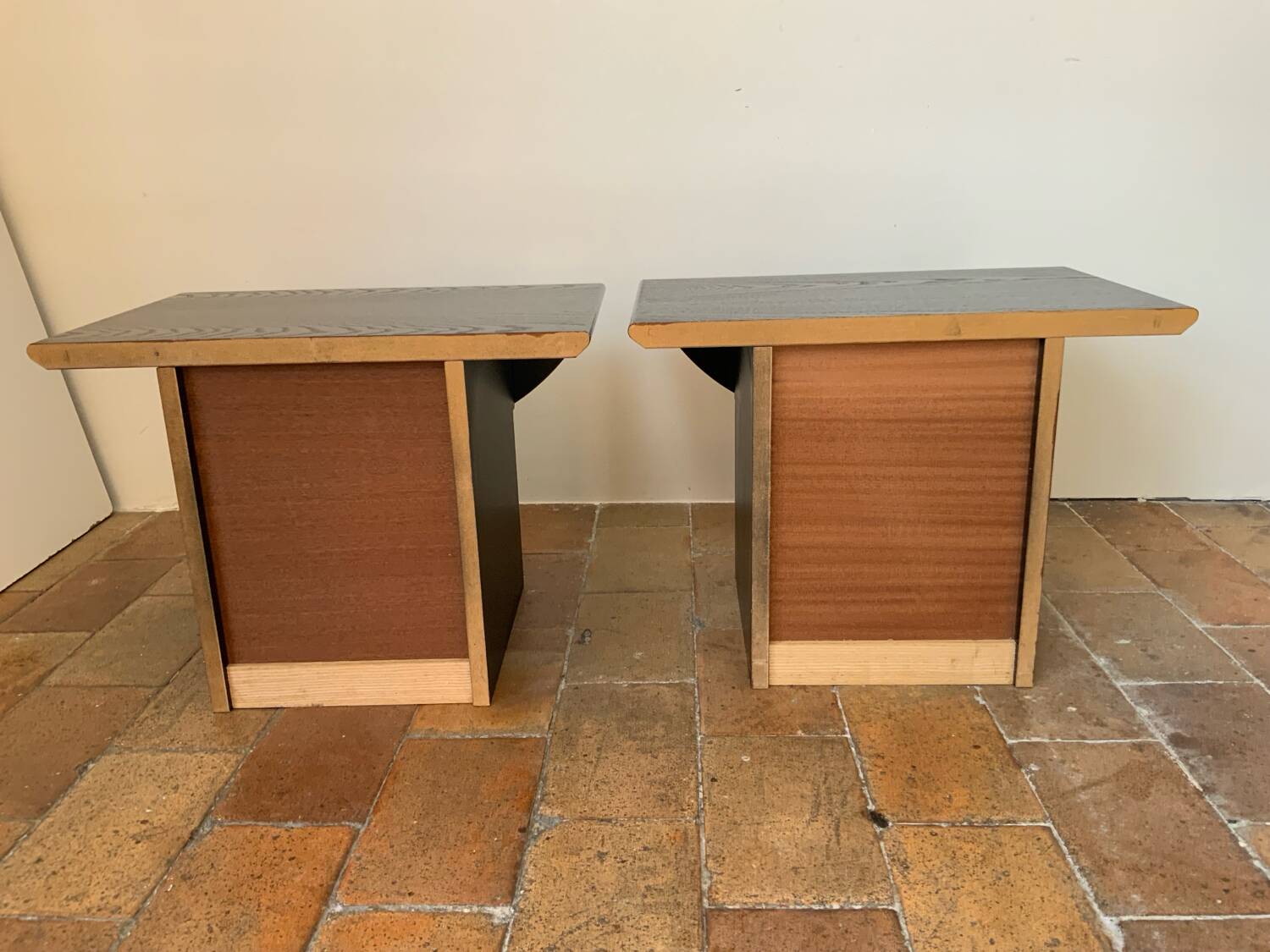 Vintage nightstands or bedside tables