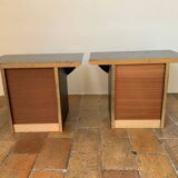 Vintage nightstands or bedside tables