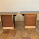 Vintage nightstands or bedside tables