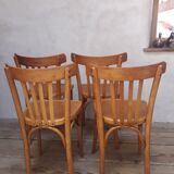 Série de 4 chaises bistrot Luterma