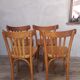 Series of 4 Luterma bistro chairs