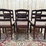 Suite de 6 chaises époque Restauration à restaurer