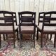 Suite de 6 chaises époque Restauration à restaurer