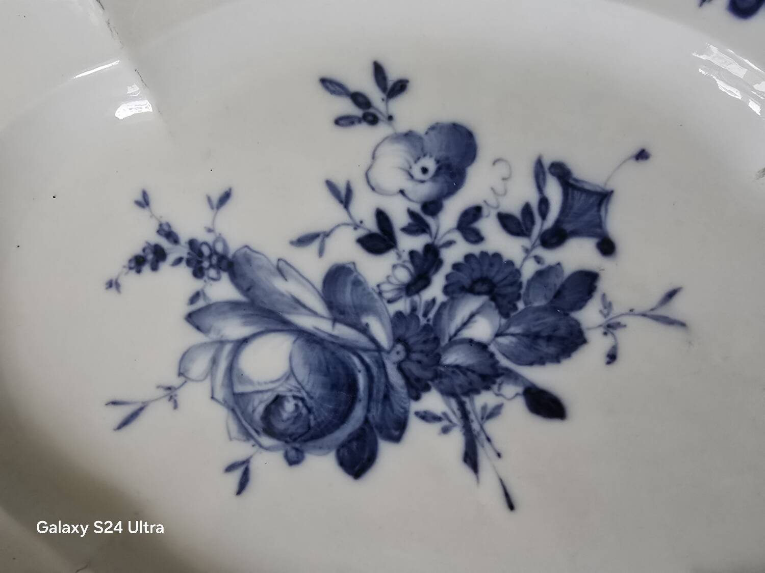 Large Meissen plate