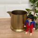 Small brass pitcher