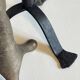 Pair of Brutalist Vintage Steel Candlesticks