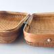 Vintage rattan valisette