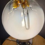 Murano globe table lamp by Mazzega, 1960s, 1970s