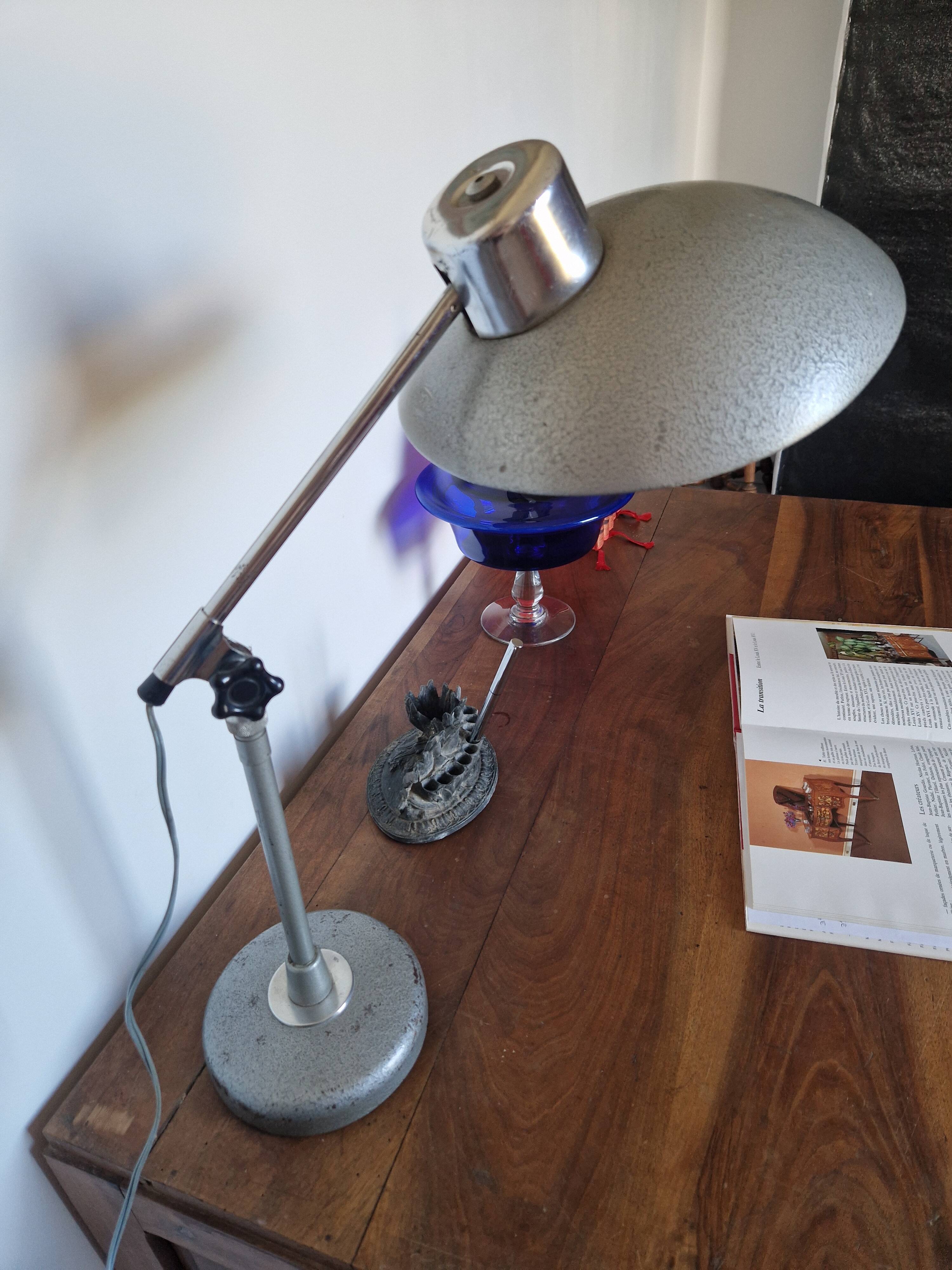 Vintage solr lamp – french industrial design from the 50s