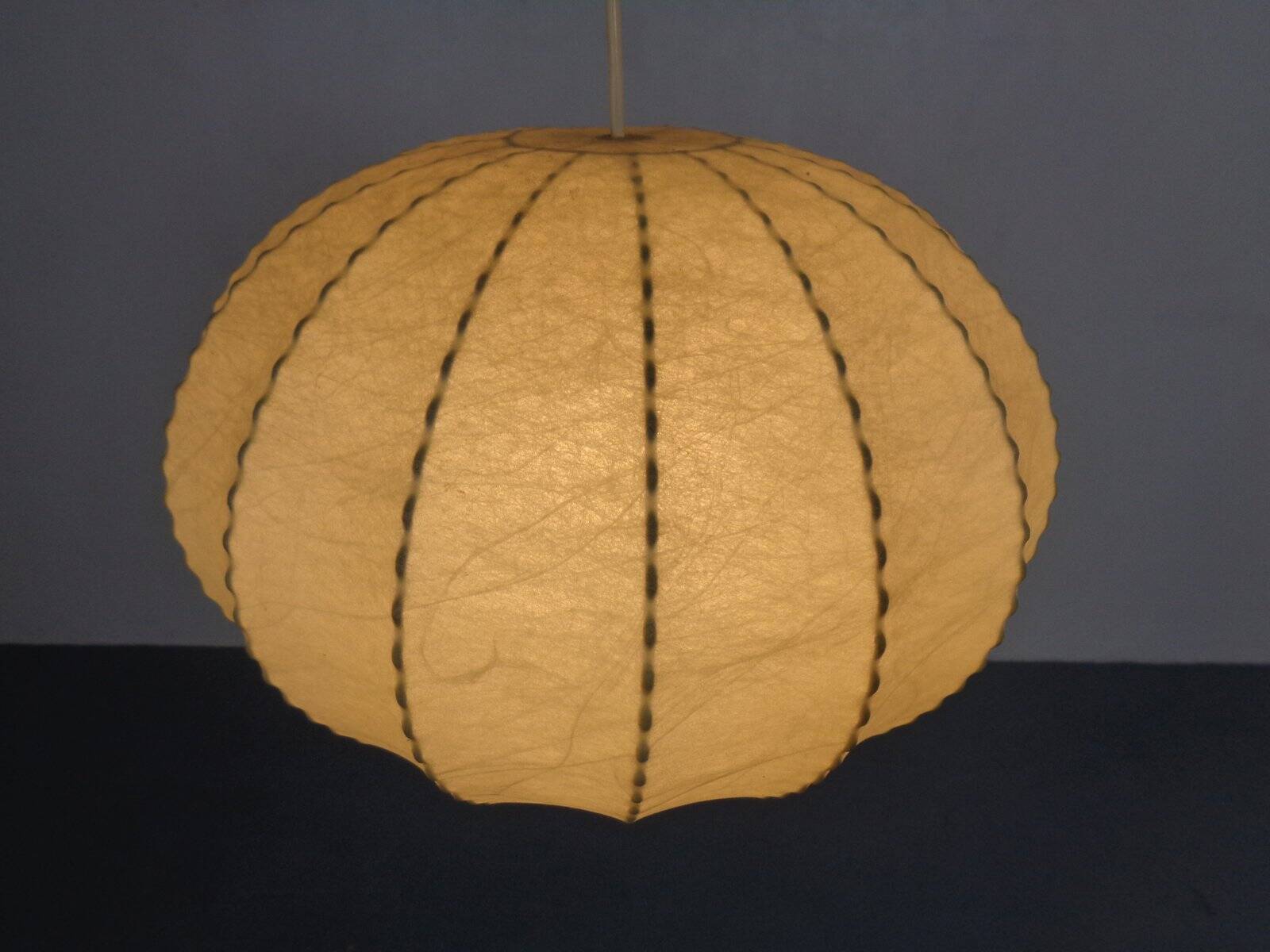 Italian Cocoon Pendant Lamp by Achille & Pier Giacomo Castiglioni, 1960s