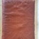 Pair of Dyrlund leather footrest 60s leather