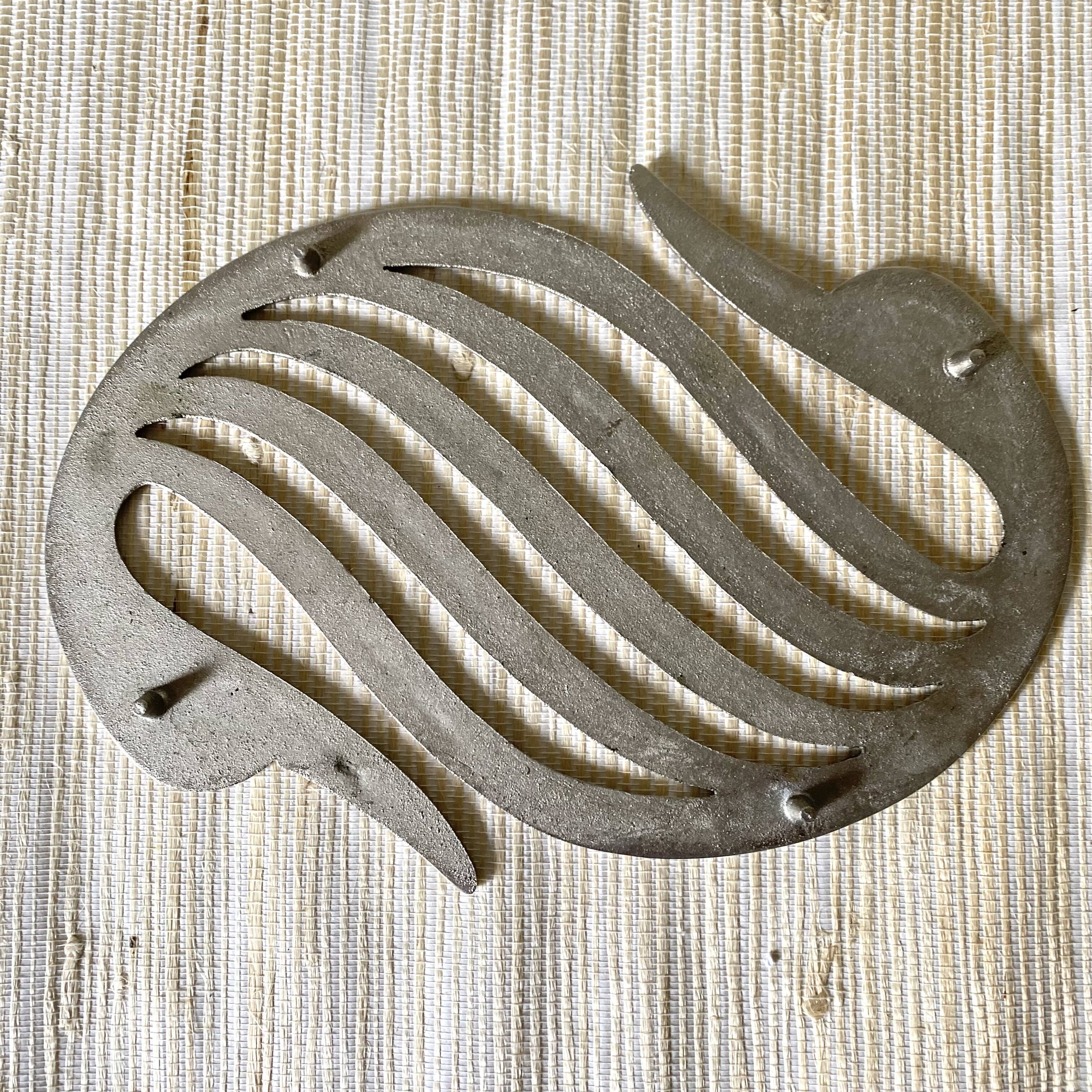 Silver metal triflies