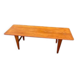 Scandinavian coffee table in solid teak 1970