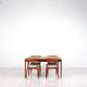 Grande table à manger extensible en palissandre brésilien par H. Sigh & Son