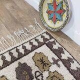 Handcrafted Moroccan Berber Rug 134 X 90 CM