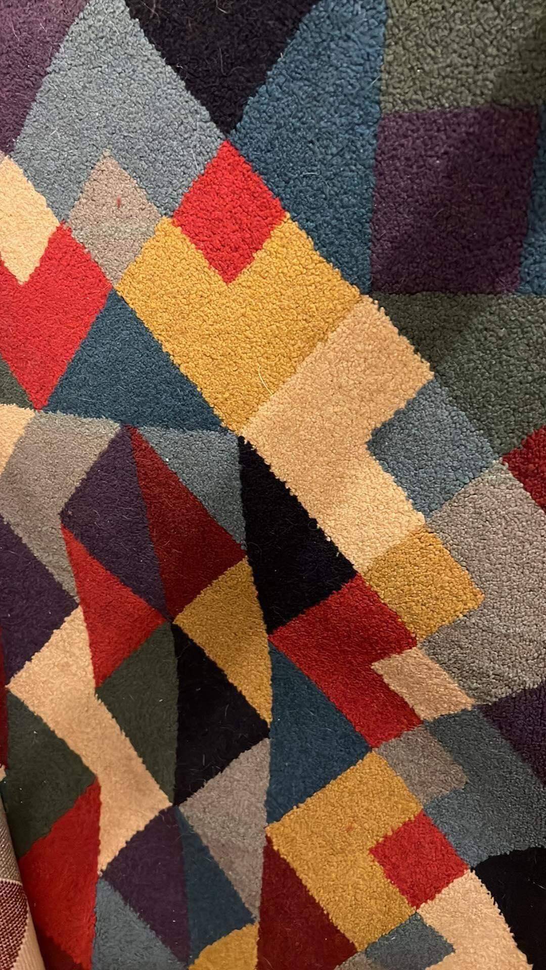 Missoni Vintage 80's rug signed limited edition