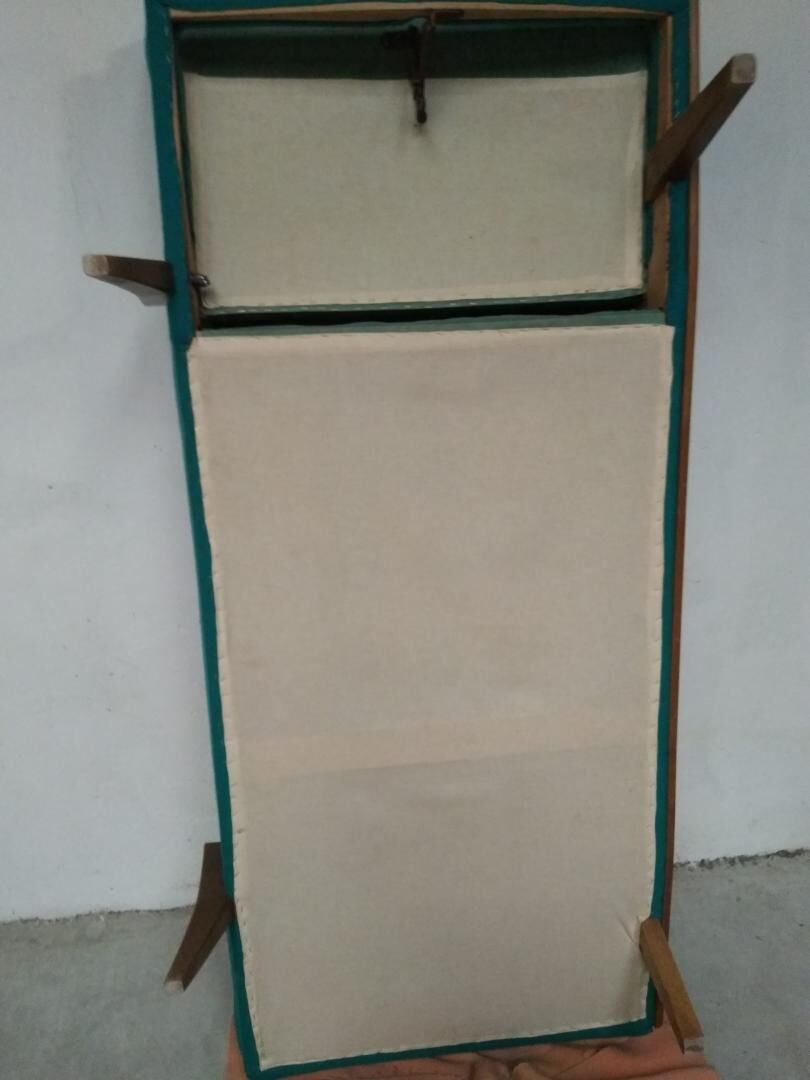 Sofa turquoise daybed, 1960