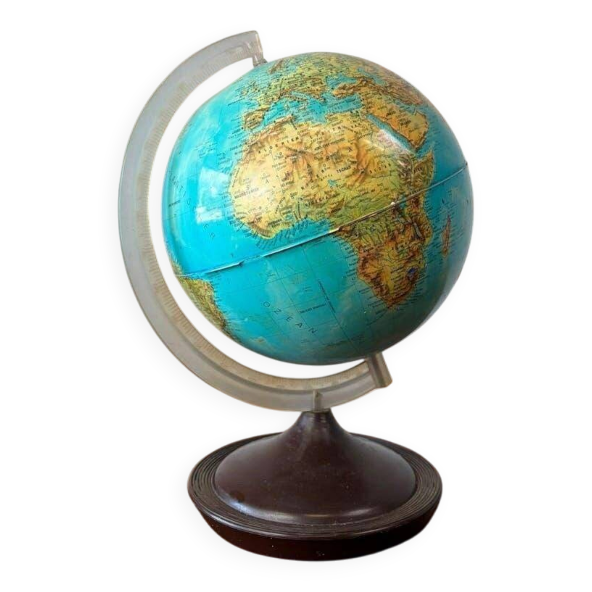 Small vintage globe / globe / decoration