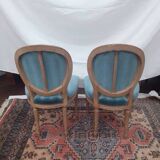 Louis XVI style medallion chair
