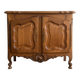 Small antique buffet in carved wood, Traditional style.