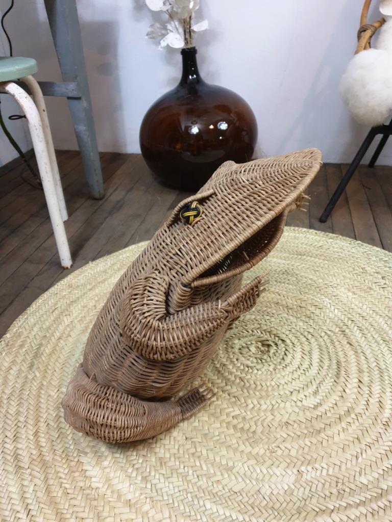 Frog magazine door rattan