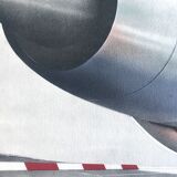 Original lithograph by Peter Klasen, Aerodrome, 1978