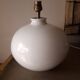 Limoges porcelain ball lamp base from the 60s and 70s