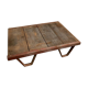 Factory pallet coffee table industrial table