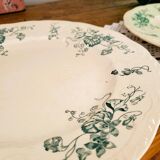 set of 2 Dupleix Longchamp ironware plates