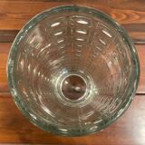 Cylindrical glass vase