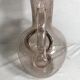 Bubble blown glass jug
