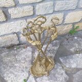 Serviteur de cheminée en bronze