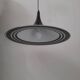 Large Meblo trumpet pendant light from the 70s
