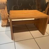 Pine table by Roland Haeusler for Maison Regain, 1960s