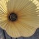 Vintage floor lamp from the 50s in metal and brass 4 flexible lights with tripod base