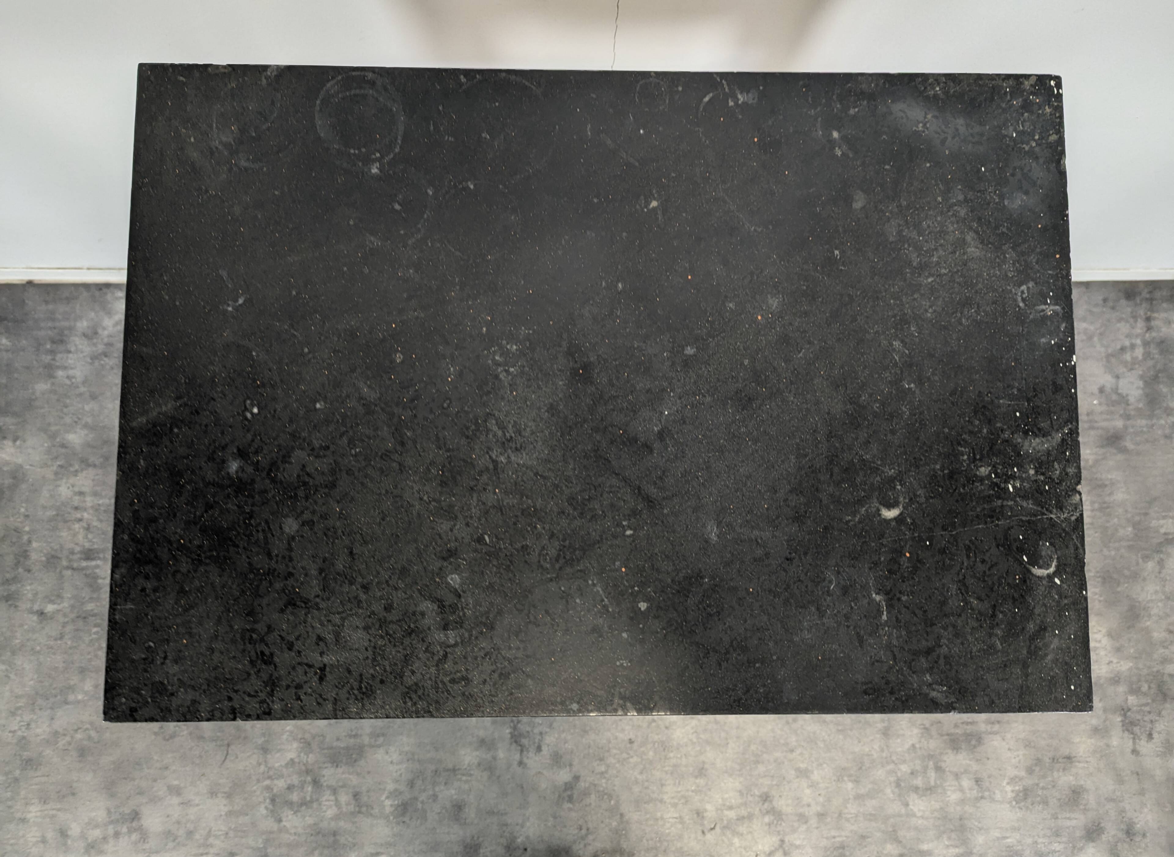 Empire-style console in mahogany